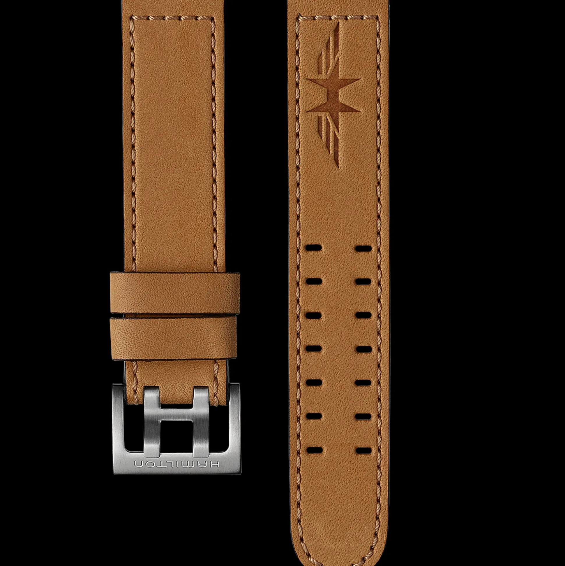 Khaki Aviation Bracelet marron