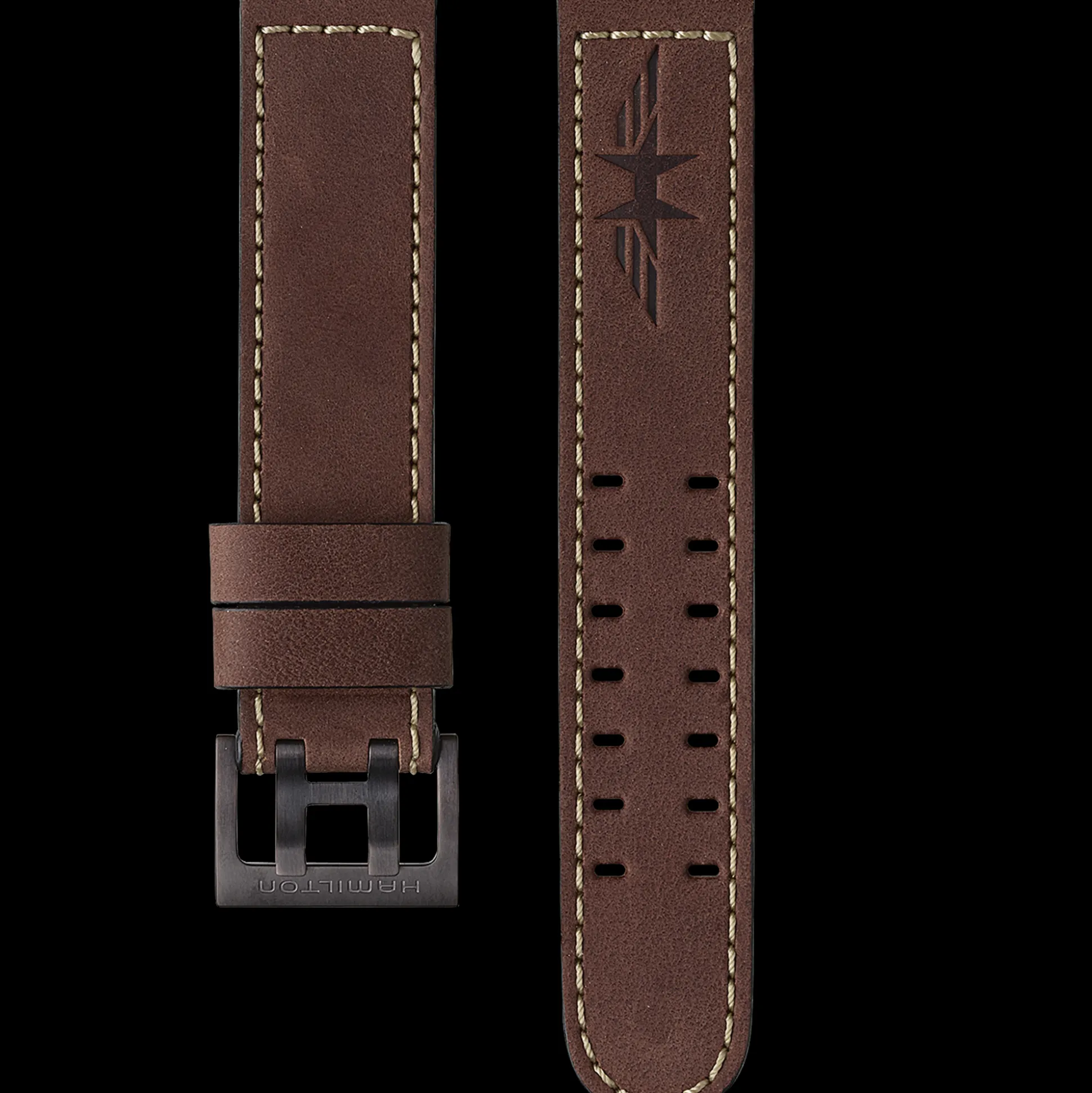 Khaki Aviation Bracelet marron