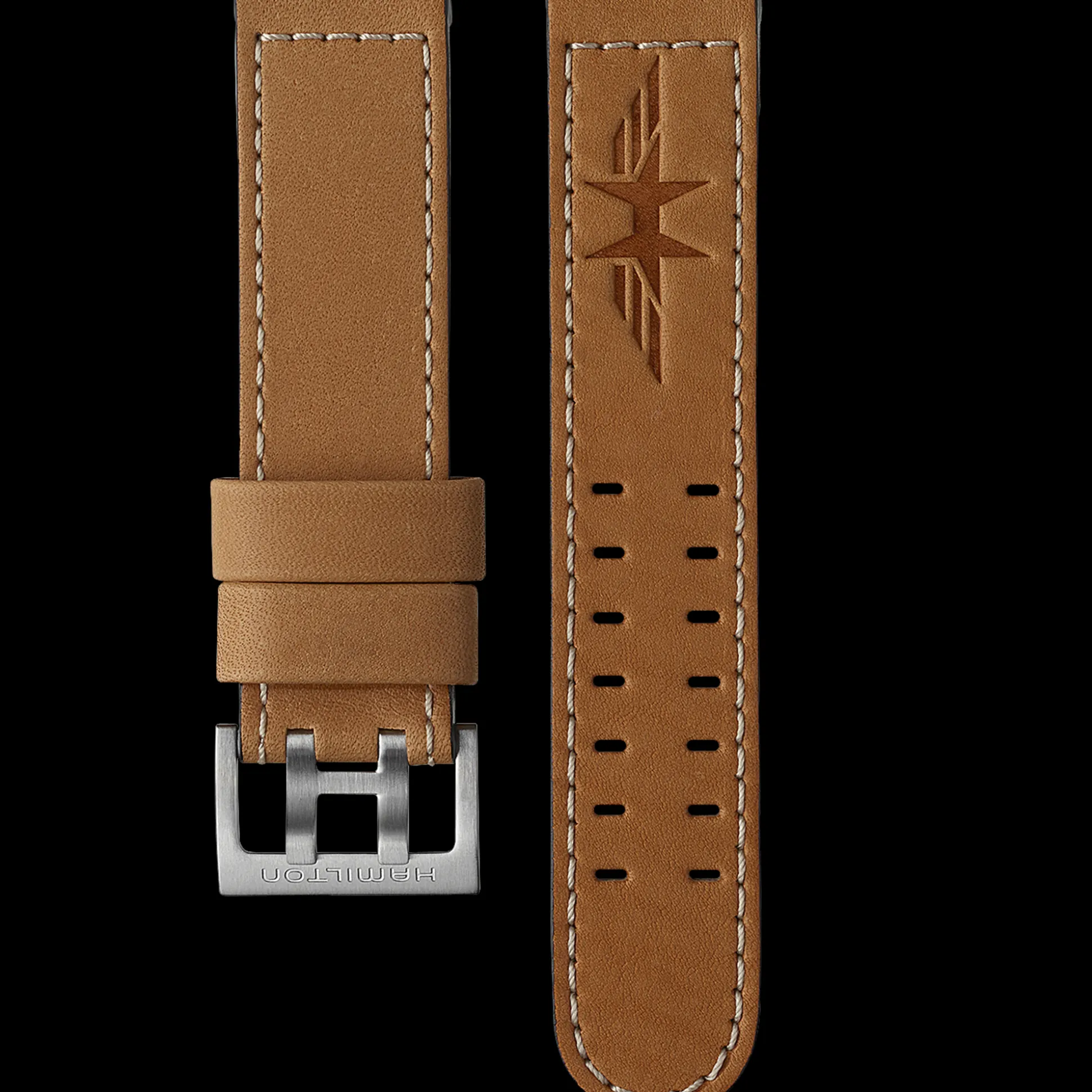 Khaki Aviation Bracelet marron