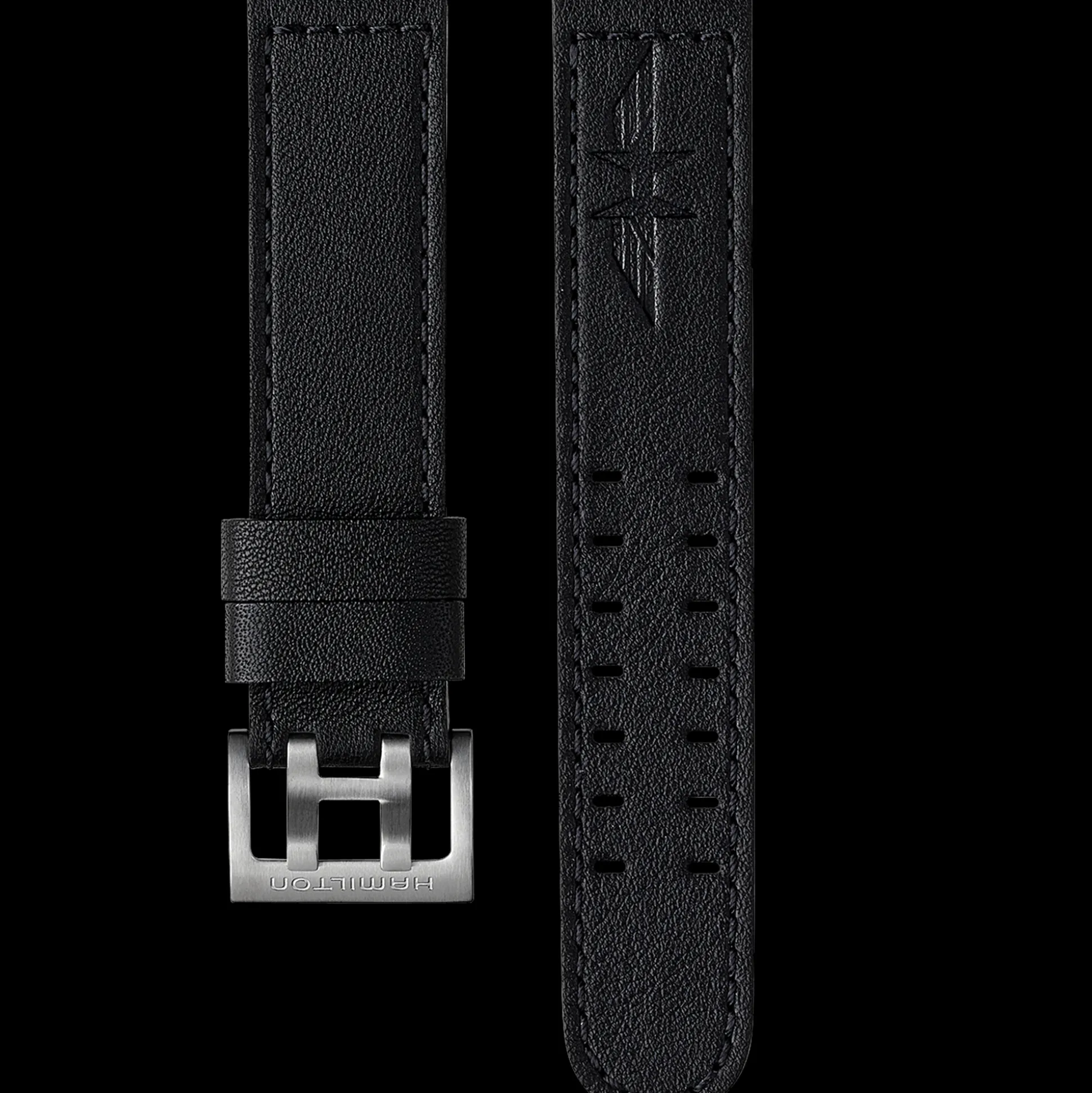 Khaki Aviation BRACELET NOIR