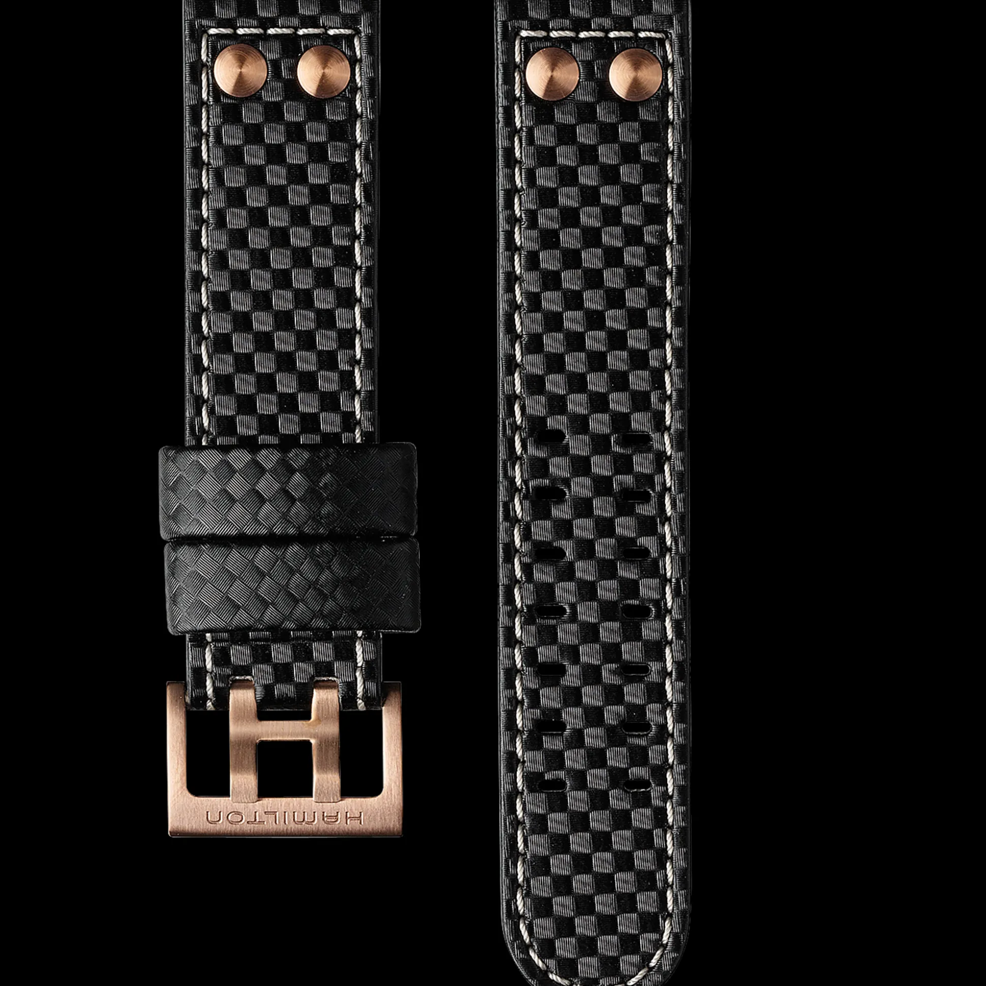 Khaki Aviation Bracelet noir