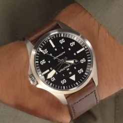 Khaki Aviation Pilot Auto 39mm