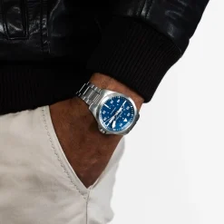Khaki Aviation Pilot Day Date Auto