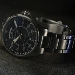 Khaki Aviation Pilot Day Date Auto