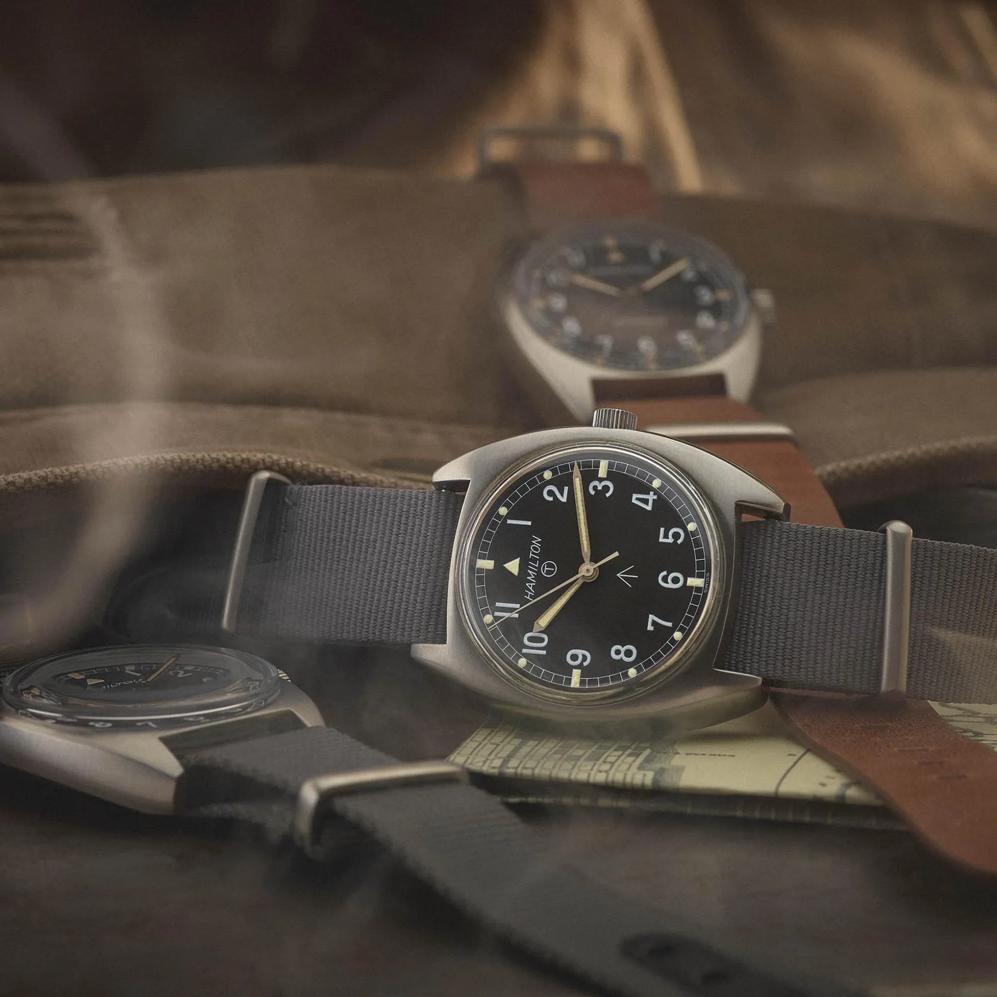 Khaki Aviation Pilot Pioneer Mechanical