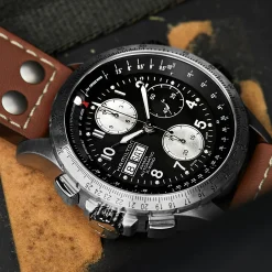 Khaki Aviation X-Wind Auto Chrono