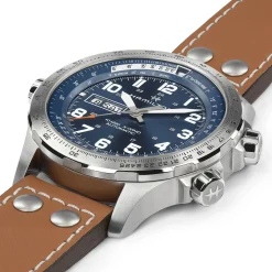 Khaki Aviation X-Wind Day Date Auto
