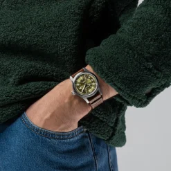 Khaki Field Auto 42 mm