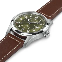 Khaki Field Auto 42 mm