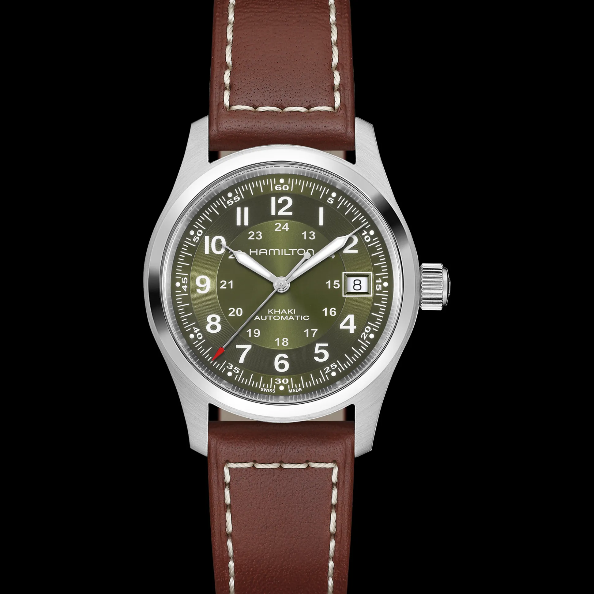 Khaki Field Auto 38 mm