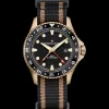 Khaki Navy Scuba automatic GMT 43mm bronze