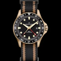 Khaki Navy Scuba automatic GMT 43mm bronze